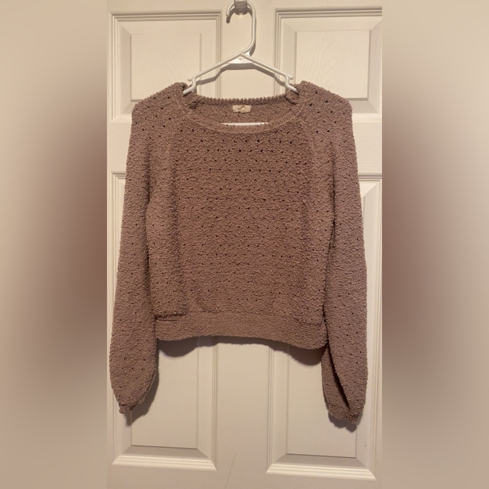 Tan sweater